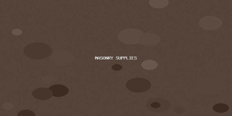 Masonry Supplies