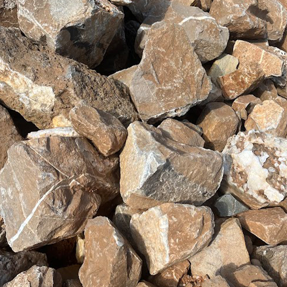 Quartz Rip-Rap Stone (6" - 18")