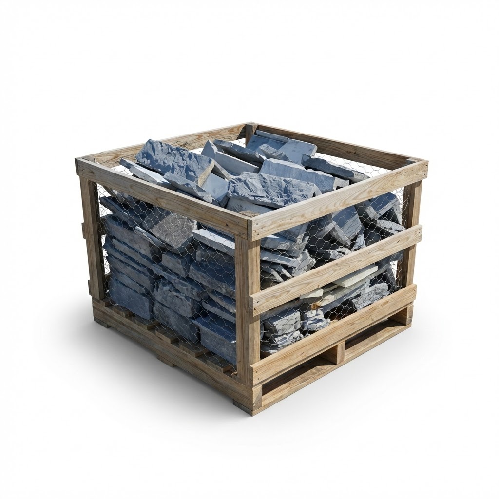 Natural Gray Stone Veneer Corners