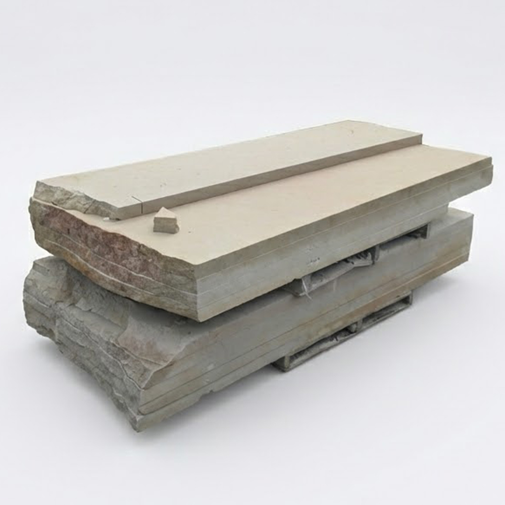 Cream Limestone Slab - 1.5"