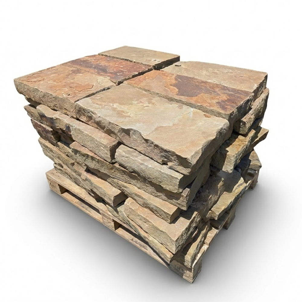 Natural Brown Chopped Stone - 18"