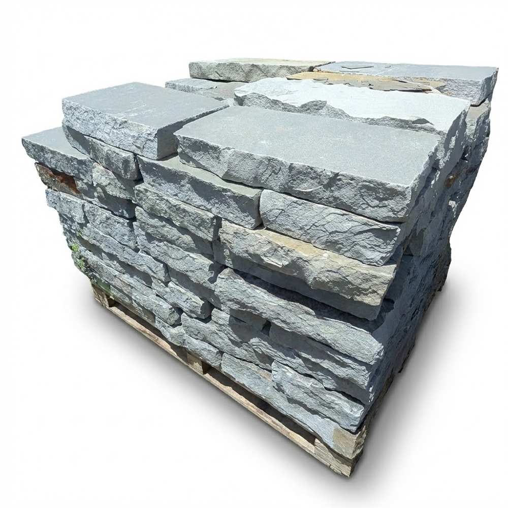 Natural Gray Chopped Stone - 16"