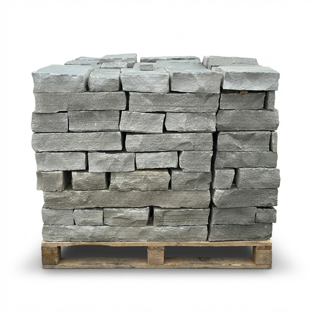 Natural Gray Chopped Stone - Squares & Rectangles
