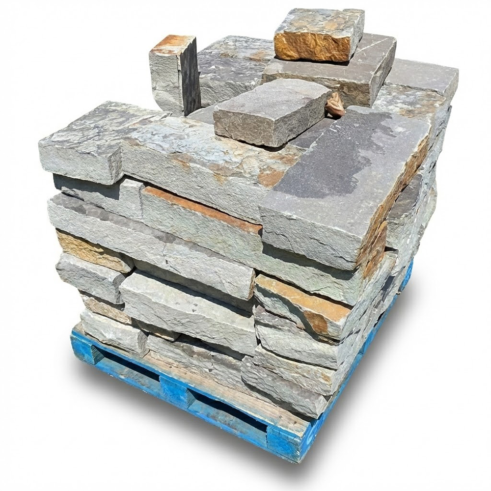 Gray & Brown Chopped Stone - 12"