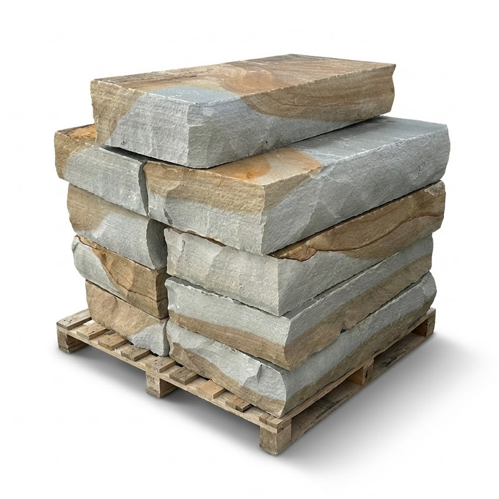 Rustic Mixed Color Step Tread - 3 ft