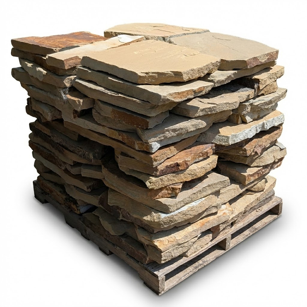 Heavy-Duty Brown Flagstone - 2" to 3"
