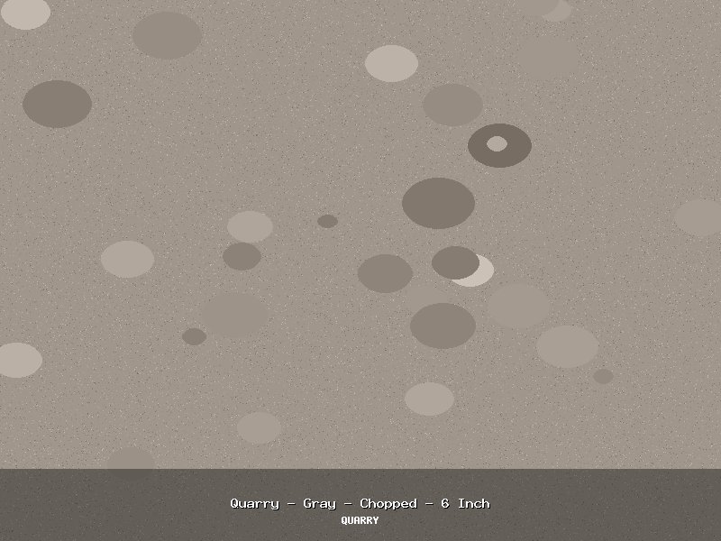 Quarry - Gray - Chopped - 6 Inch